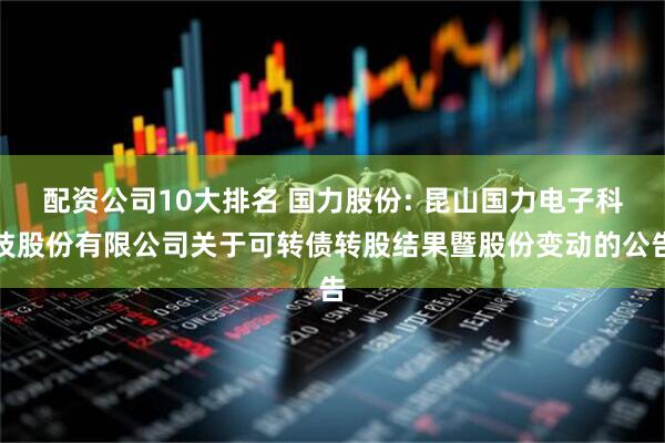 配资公司10大排名 国力股份: 昆山国力电子科技股份有限公司关于可转债转股结果暨股份变动的公告